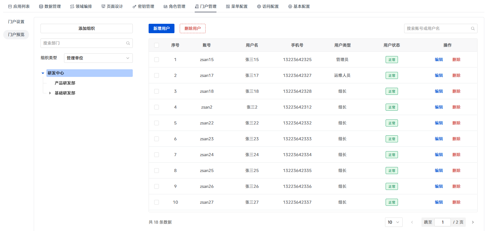 门户预览